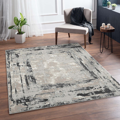 Amore 4006 Grey Rectangle Rug