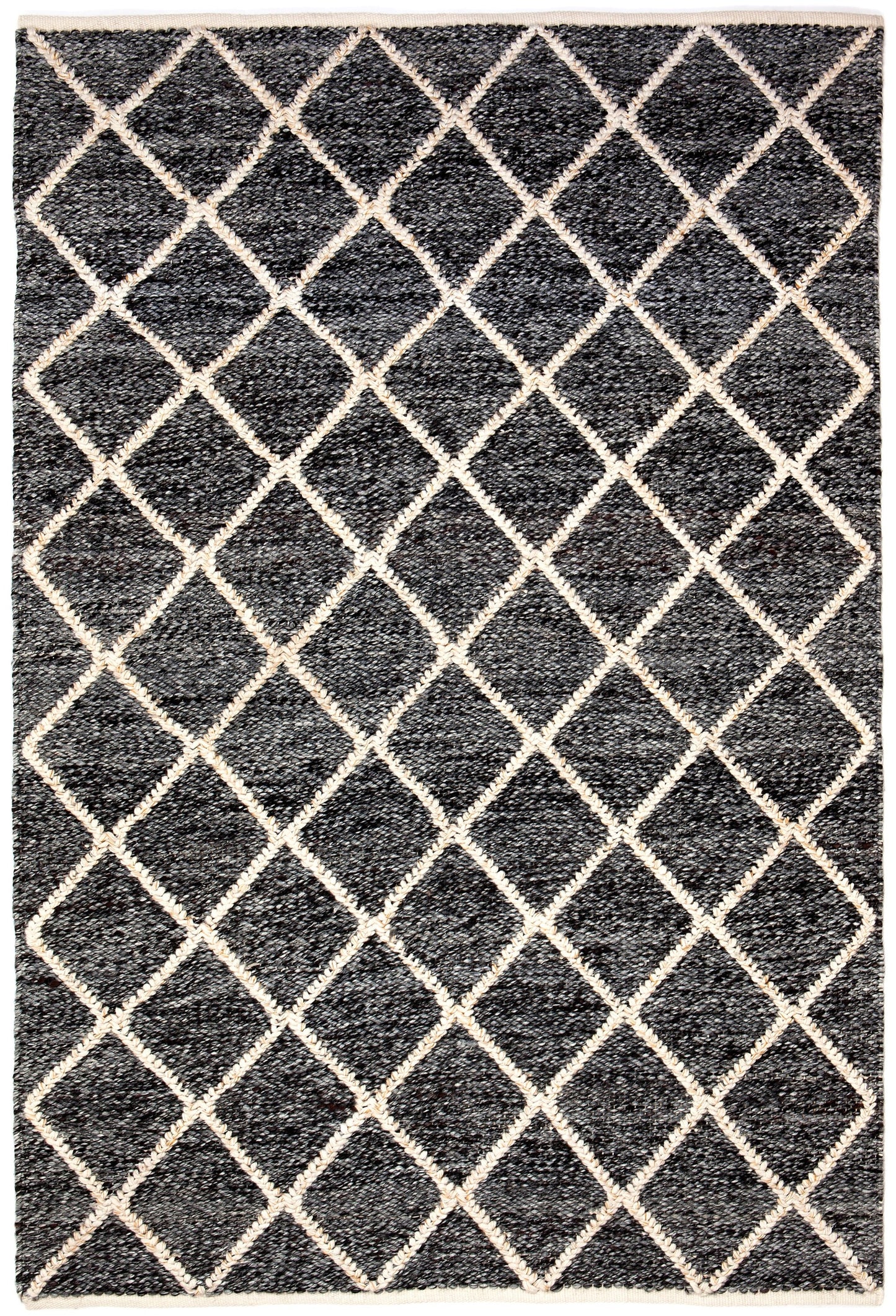 Antwerp Grey Crosshatch Soft Rug