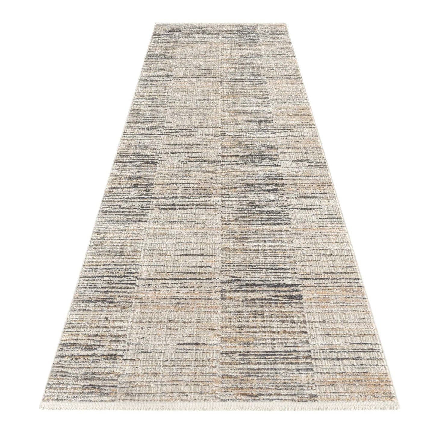 Aria 8202 Light Grey Hallway Runner