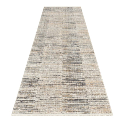 Aria 8202 Light Grey Hallway Runner