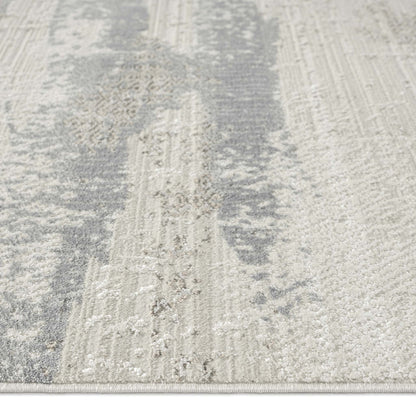 Aria 8205 Light Grey Rectangle Rug