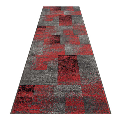 Aspen 444 Red Hallway Runner