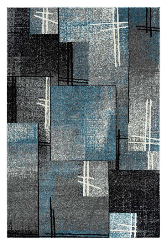 Aspen 754 Blue Rectangle Rug