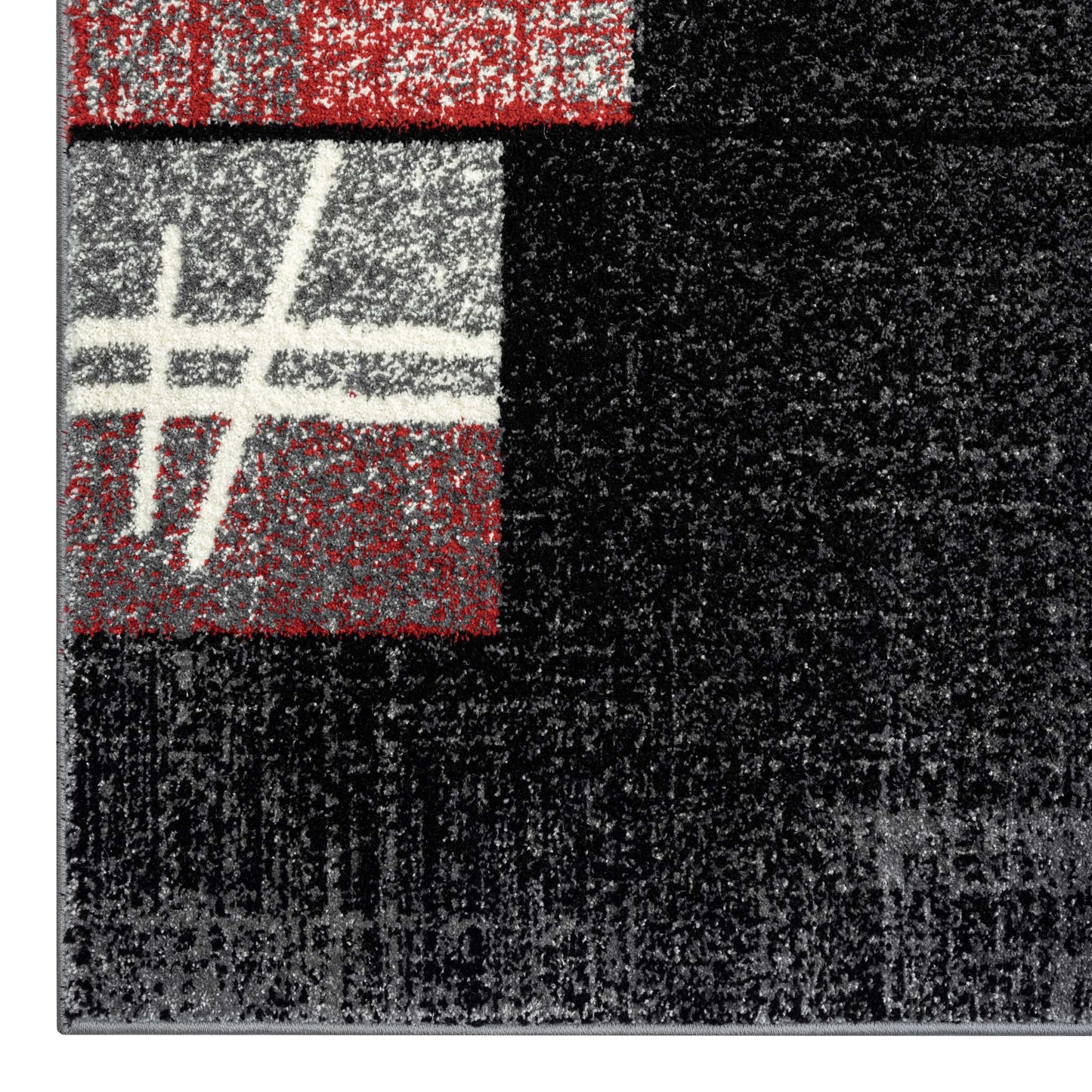 Aspen 754 Red Rectangle Rug