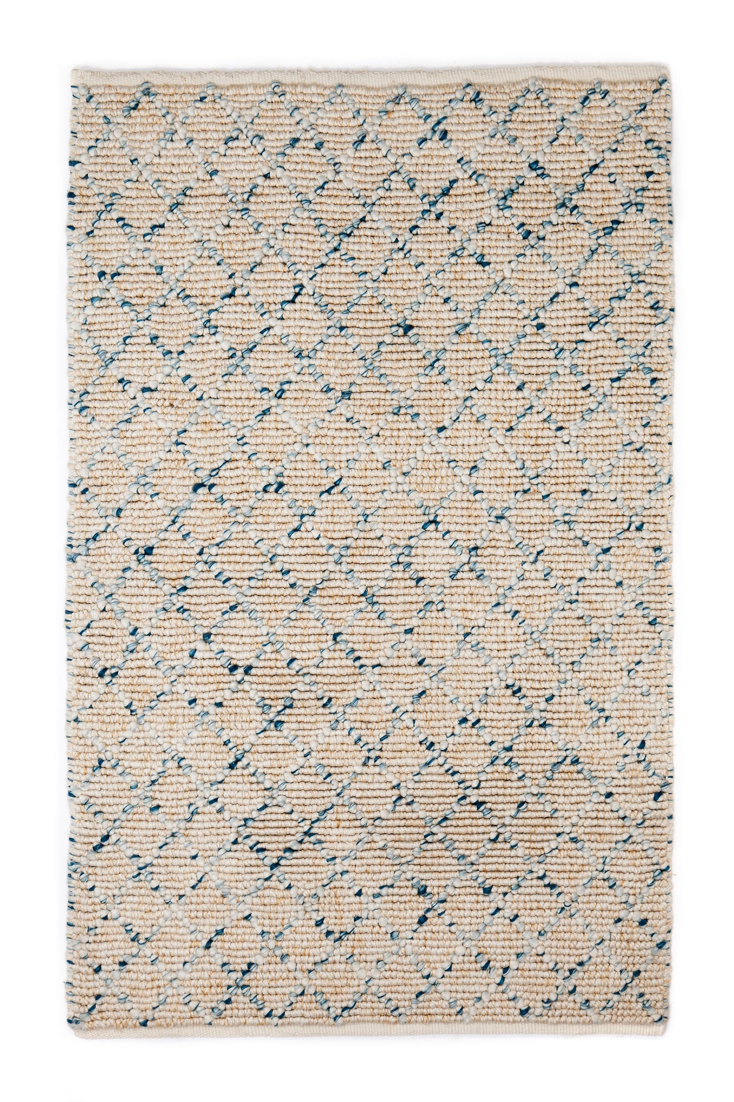 Auli Beige & Blue Rug