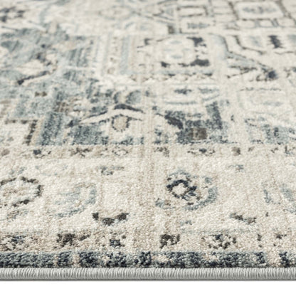 Austin 2201 Light Blue Rectangle Rug