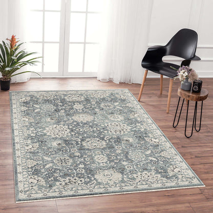 Austin 2202 Light Blue Rectangle Rug