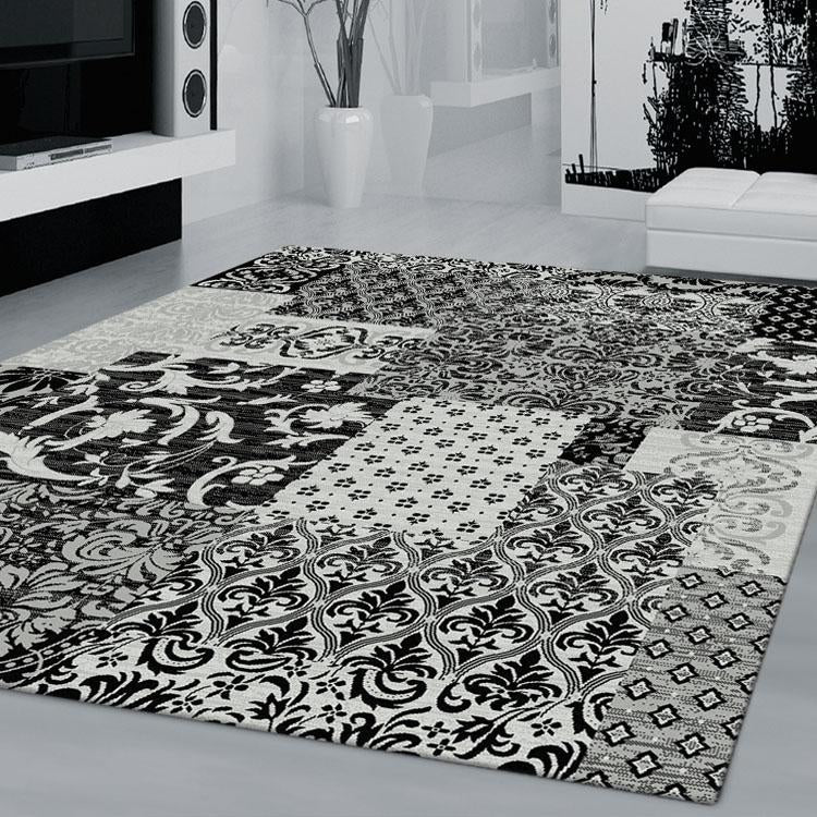 Boston 583 Black Rectangle Rug