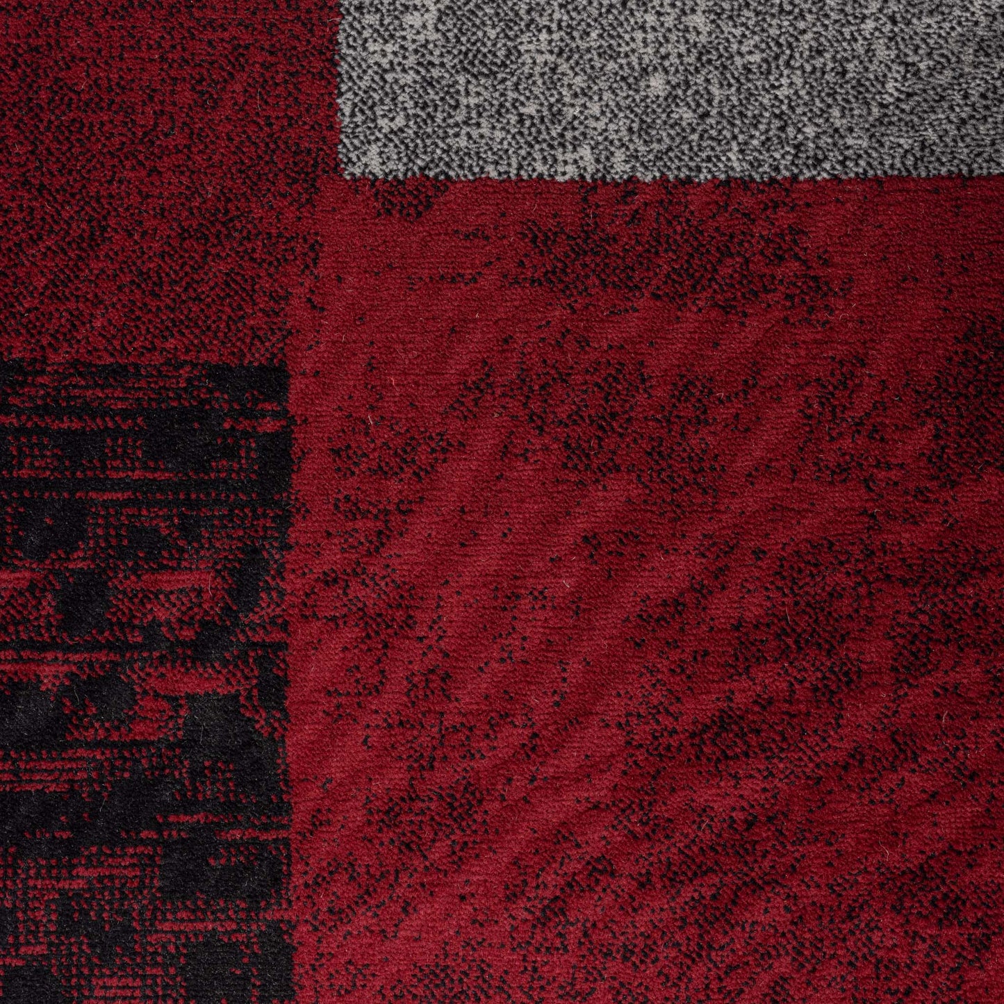 Boston 1166 Red Rectangle Rug