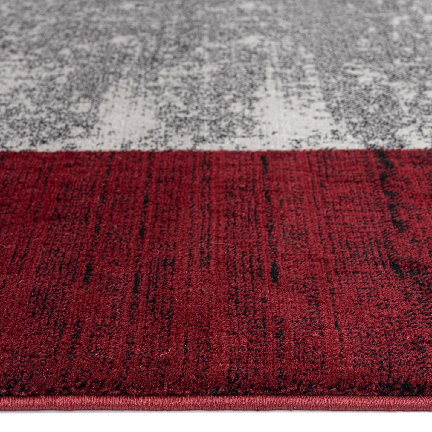 Boston 1166 Red Rectangle Rug