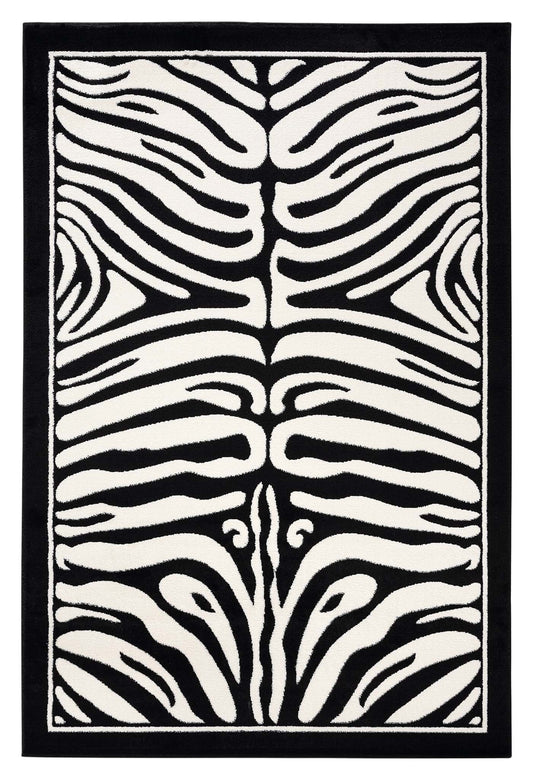 Boston 1820 Black Rectangle Rug