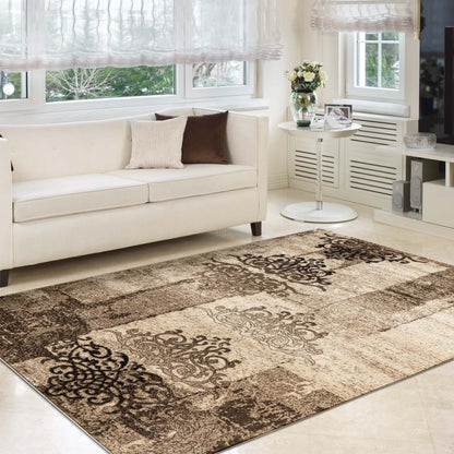 Boston 6968 Brown Rectangle Rug