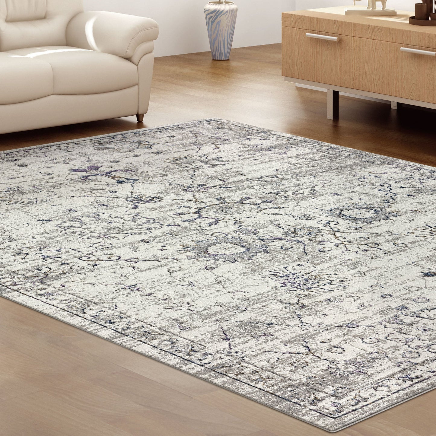 Charm 623 Cream Rectangle Rug