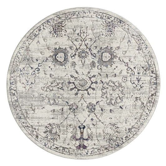 Charm 623 Cream Round Rug