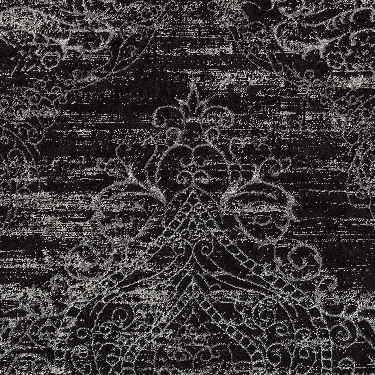 Charm 626 Dark Grey Hallway Runner