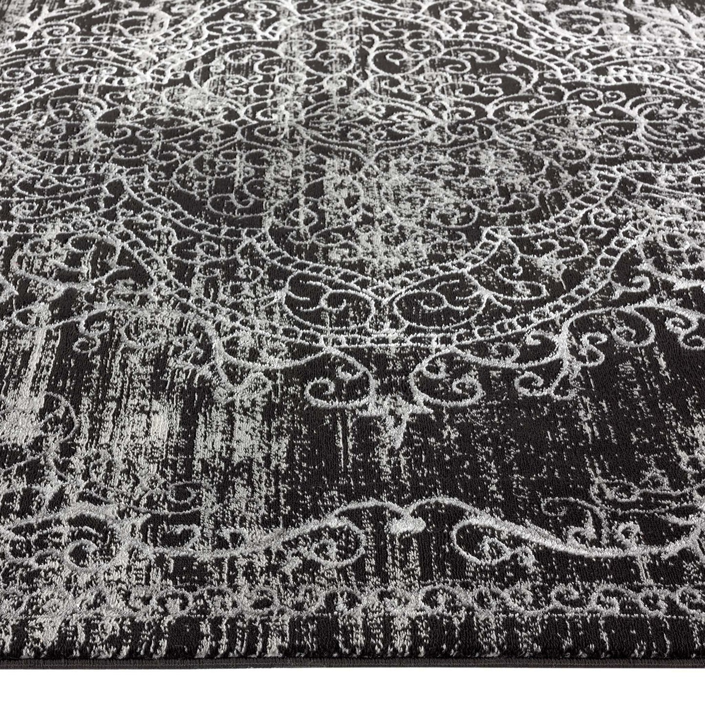 Charm 626 Dark Grey Hallway Runner