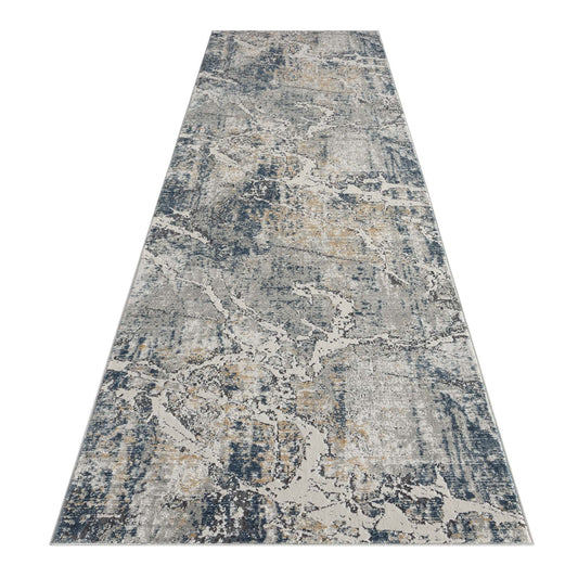 Darcy 87 Light Grey Hallway Runner