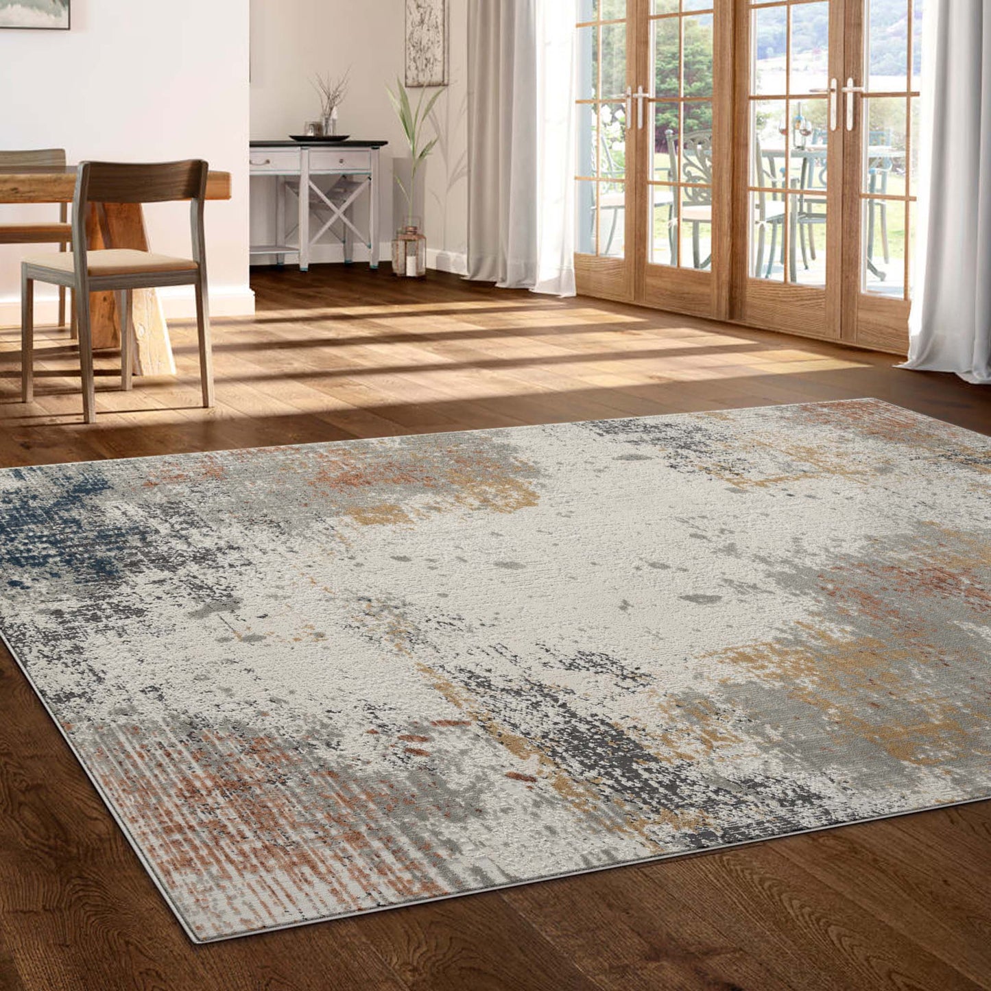 Darcy 93 Multi Rectangle Rug