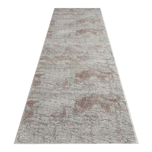 Darcy 94 Light Grey Hallway Runner