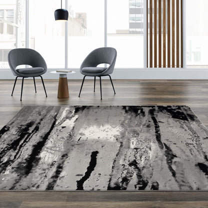 Desire 3444 Grey Rectangle Rug