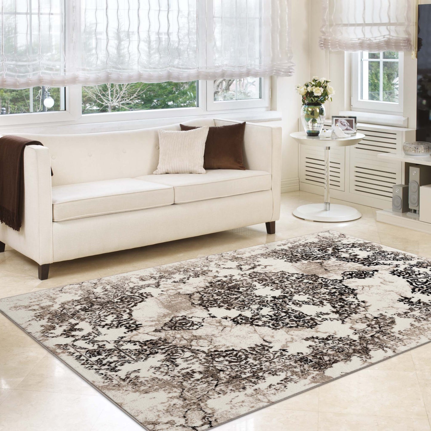 Desire 3446 Brown Rectangle Rug