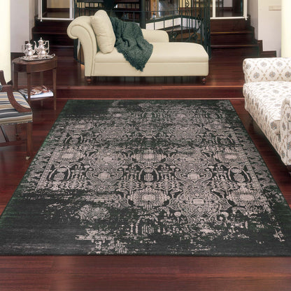 Devon 32 Green Rectangle Rug