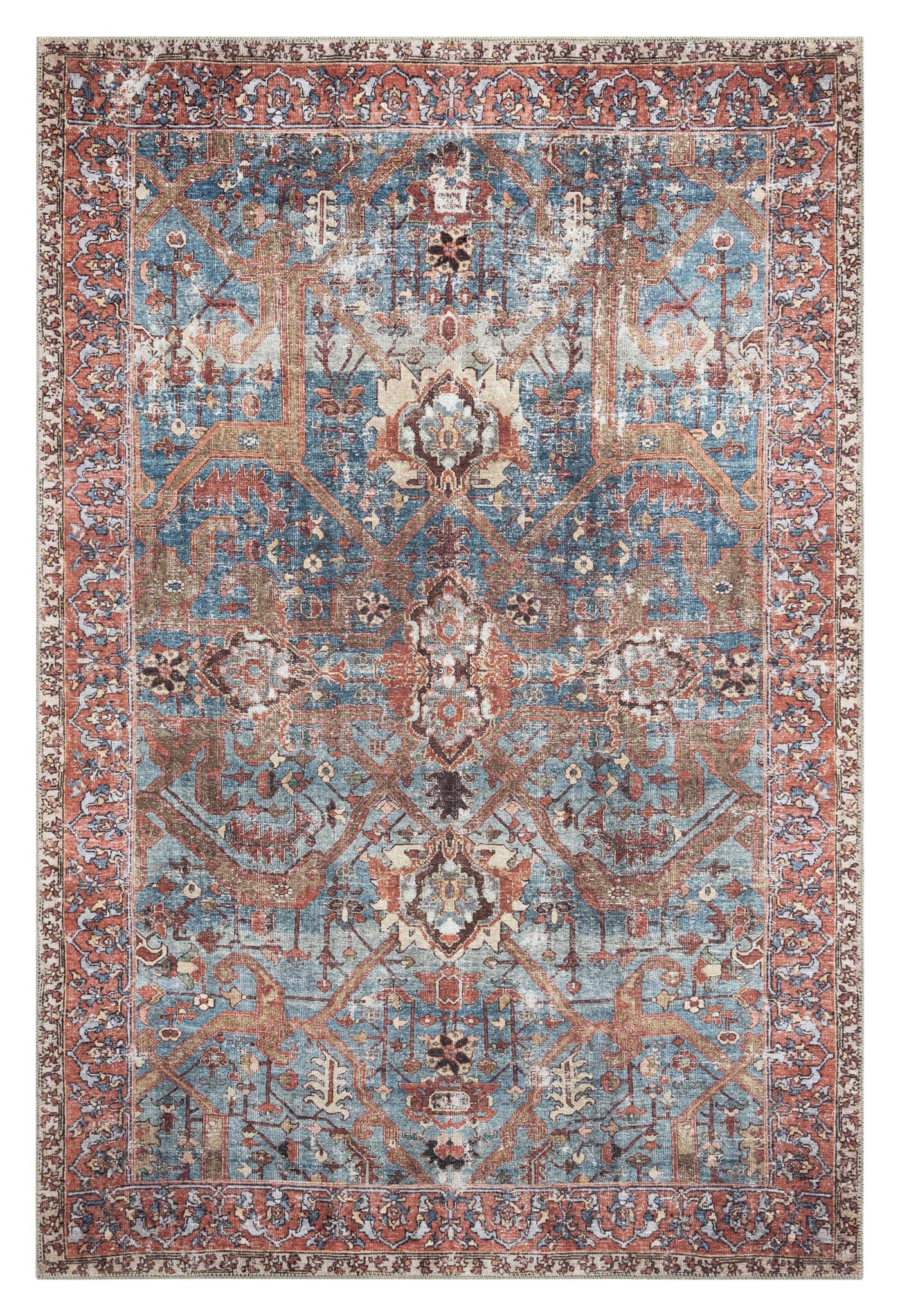 Devon 677 Multi Rectangle Rug