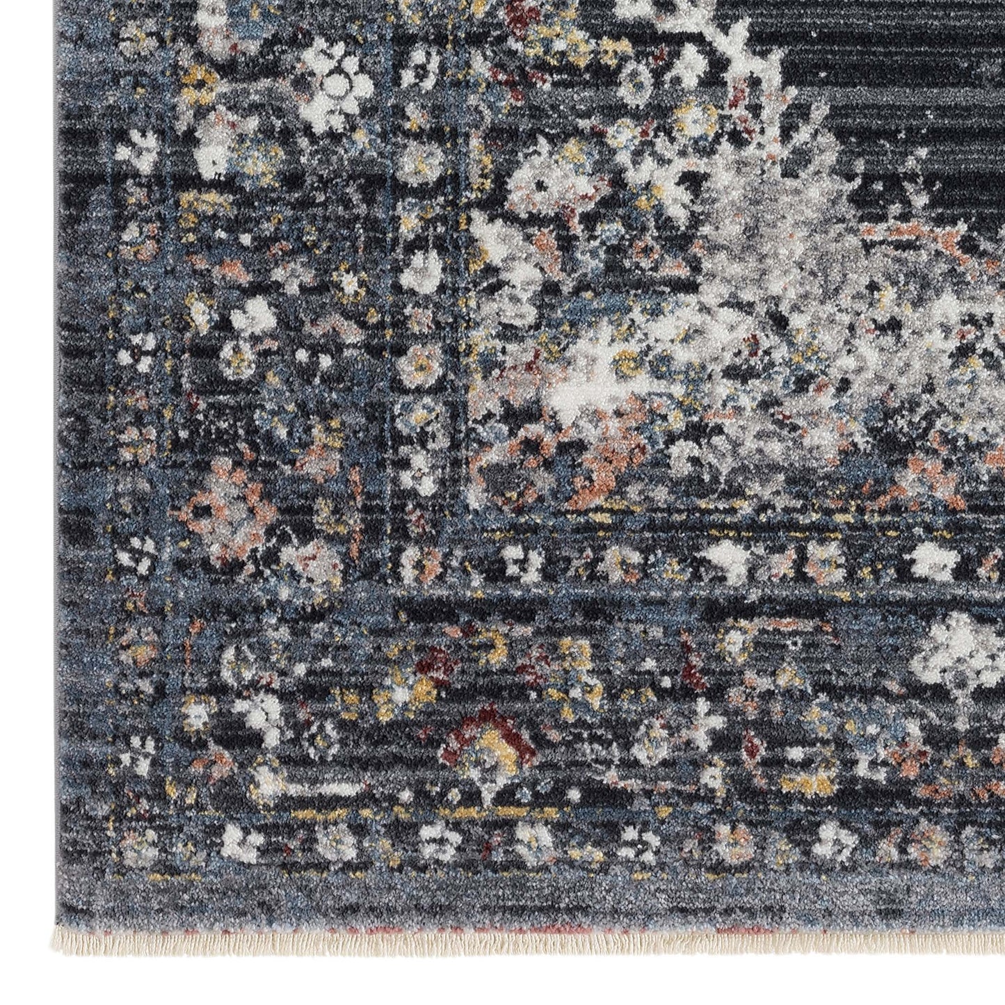 Dusk 2839 Dark Grey Rectangle Rug