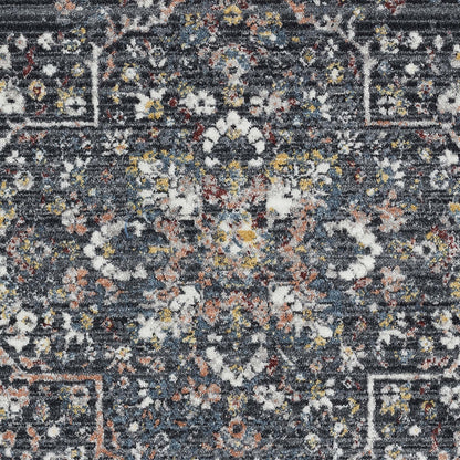 Dusk 2839 Dark Grey Hallway Runner