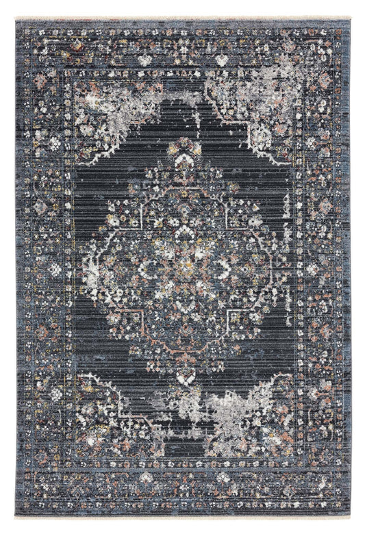 Dusk 2839 Dark Grey Rectangle Rug