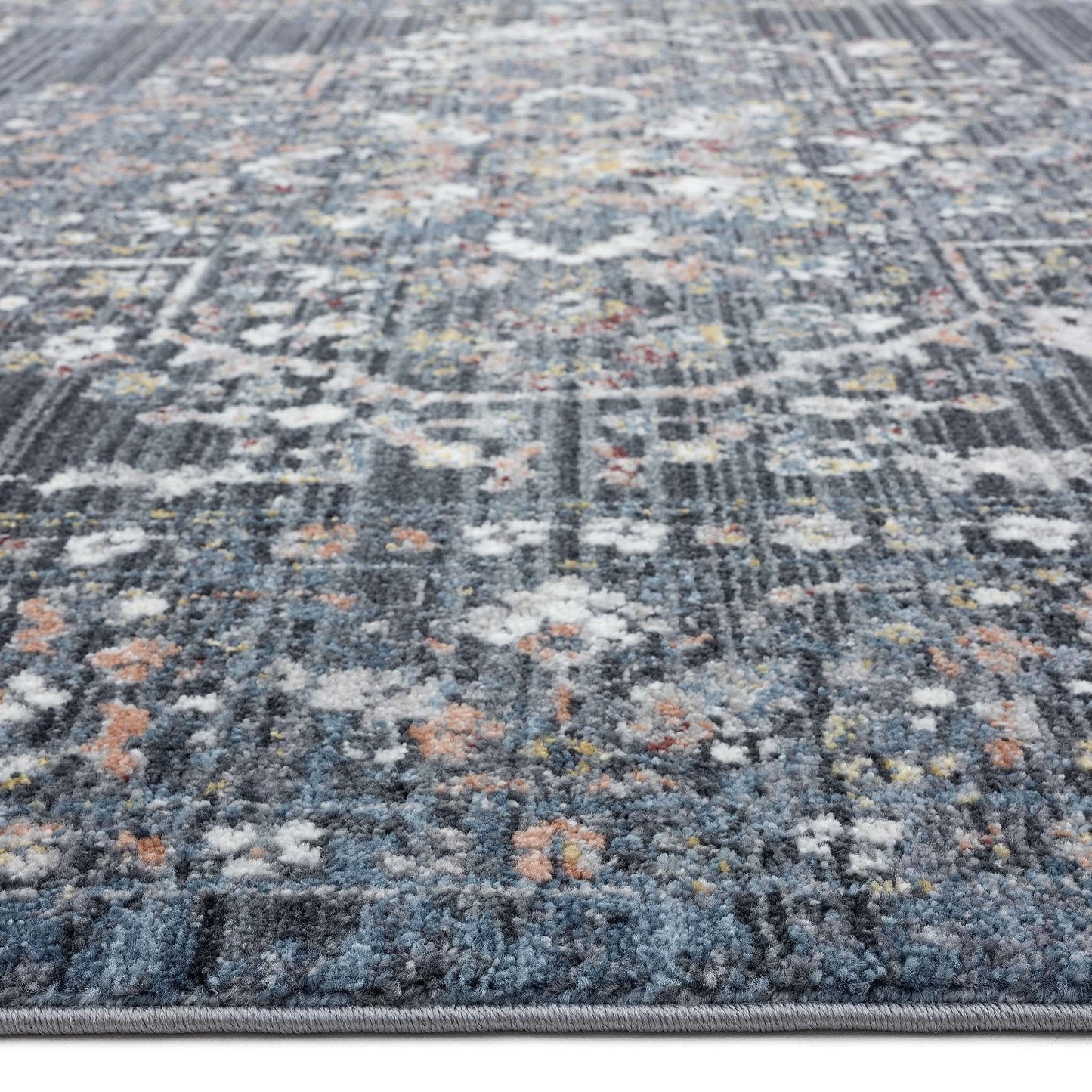 Dusk 2839 Dark Grey Rectangle Rug