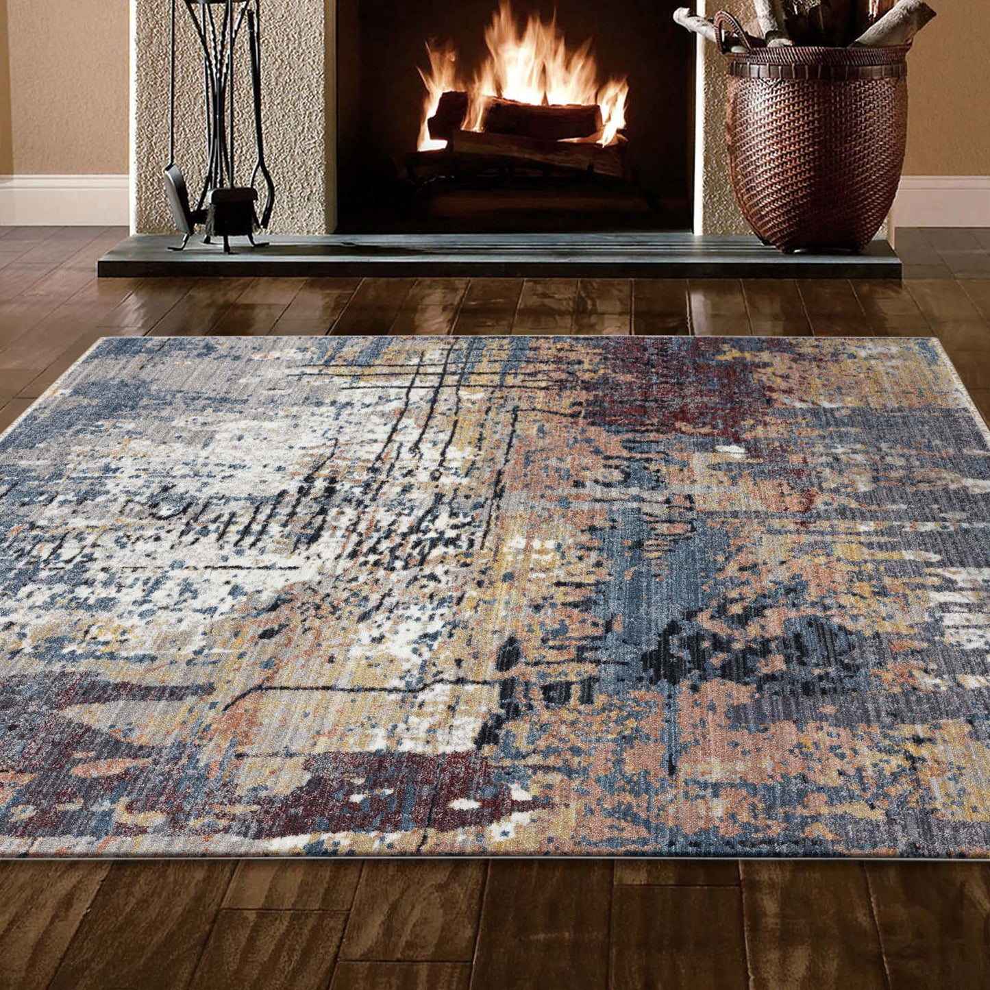 Dusk 3070 Grey Rectangle Rug