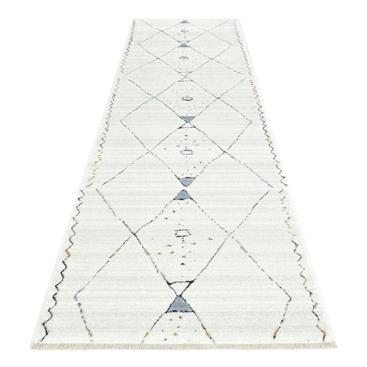 Dusk 3271 Light Grey Hallway Runner