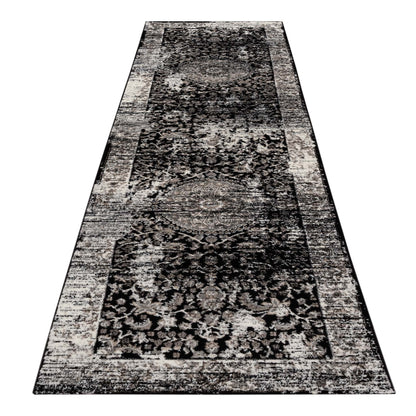 Dynasty 3464 Black Hallway Runner