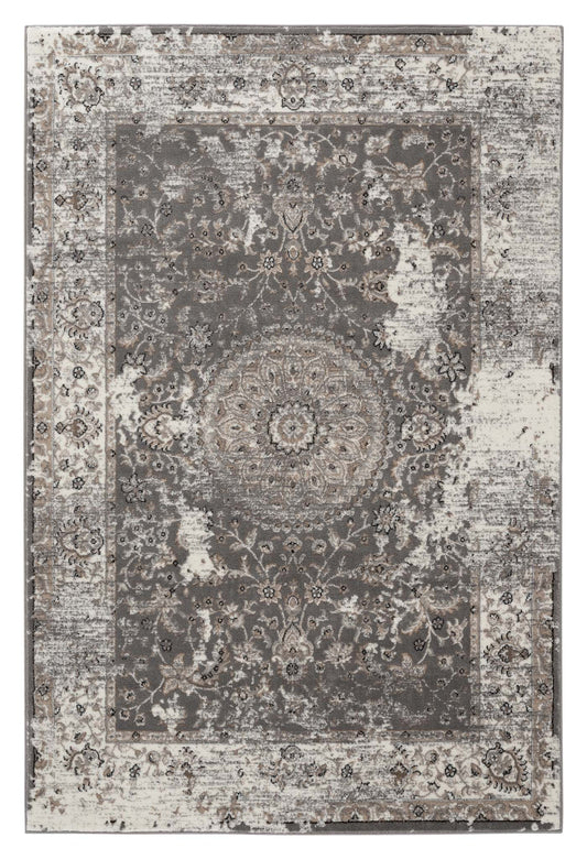 Dynasty 3464 Grey Rectangle Rug