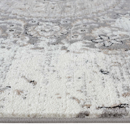Dynasty 3464 Grey Rectangle Rug