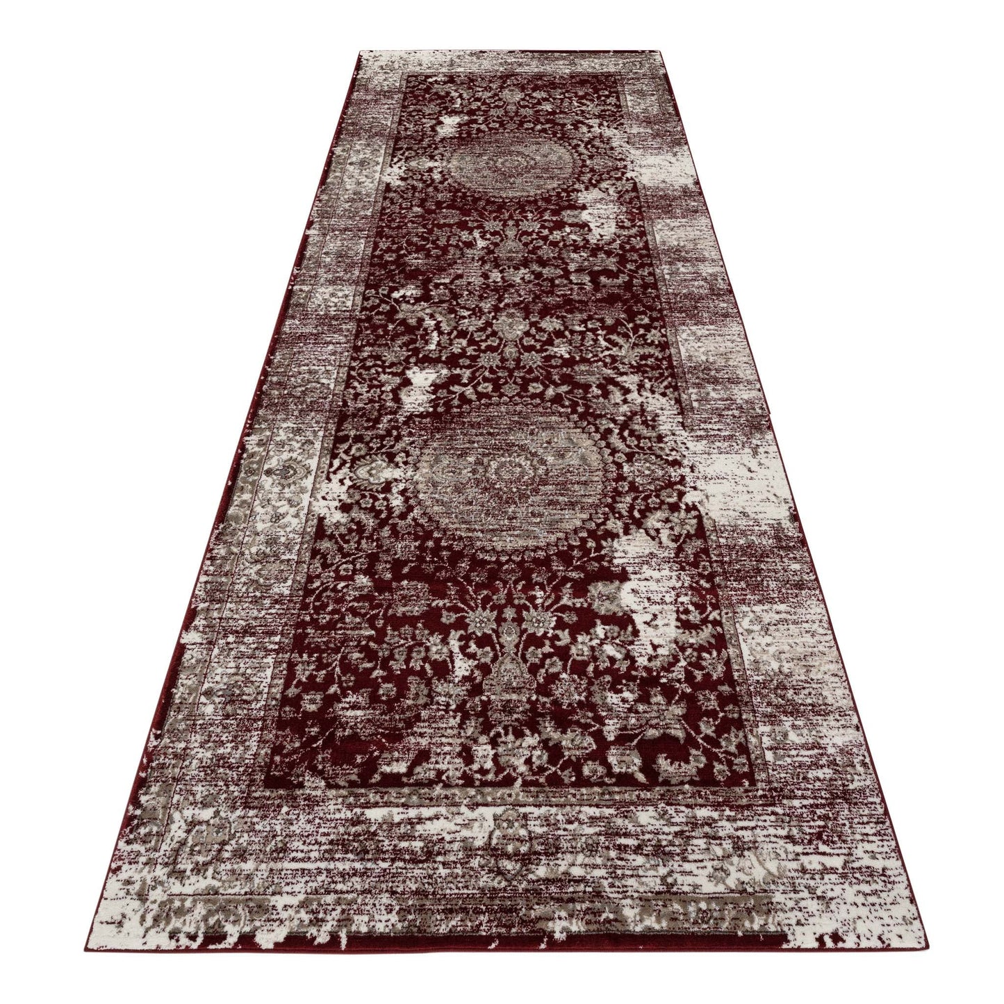 Dynasty 3464 Red Hallway Runner