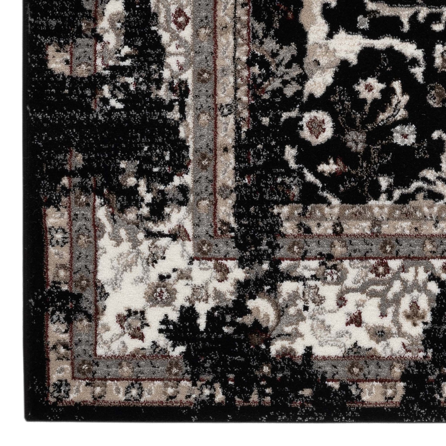 Dynasty 3465 Black Hallway Runner