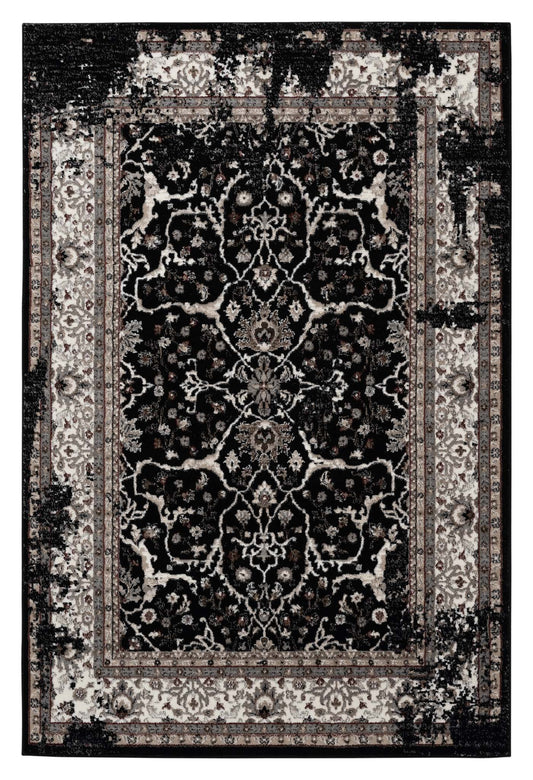 Dynasty 3465 Black Rectangle Rug