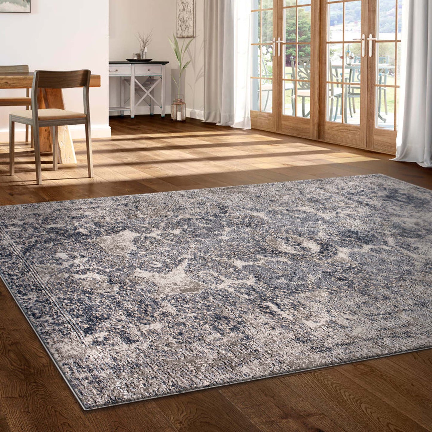 Envy 380 Navy Rectangle Rug