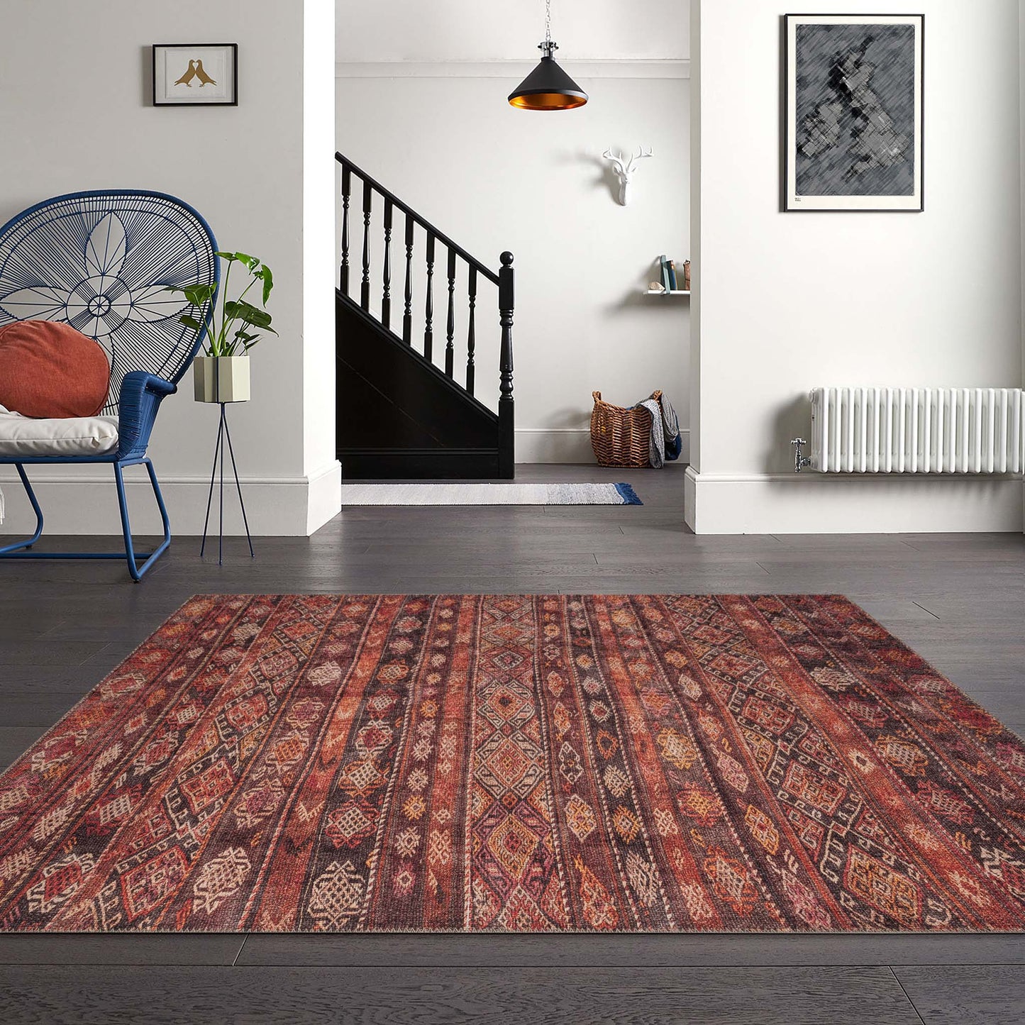 Fame 215 Multi Rectangle Rug