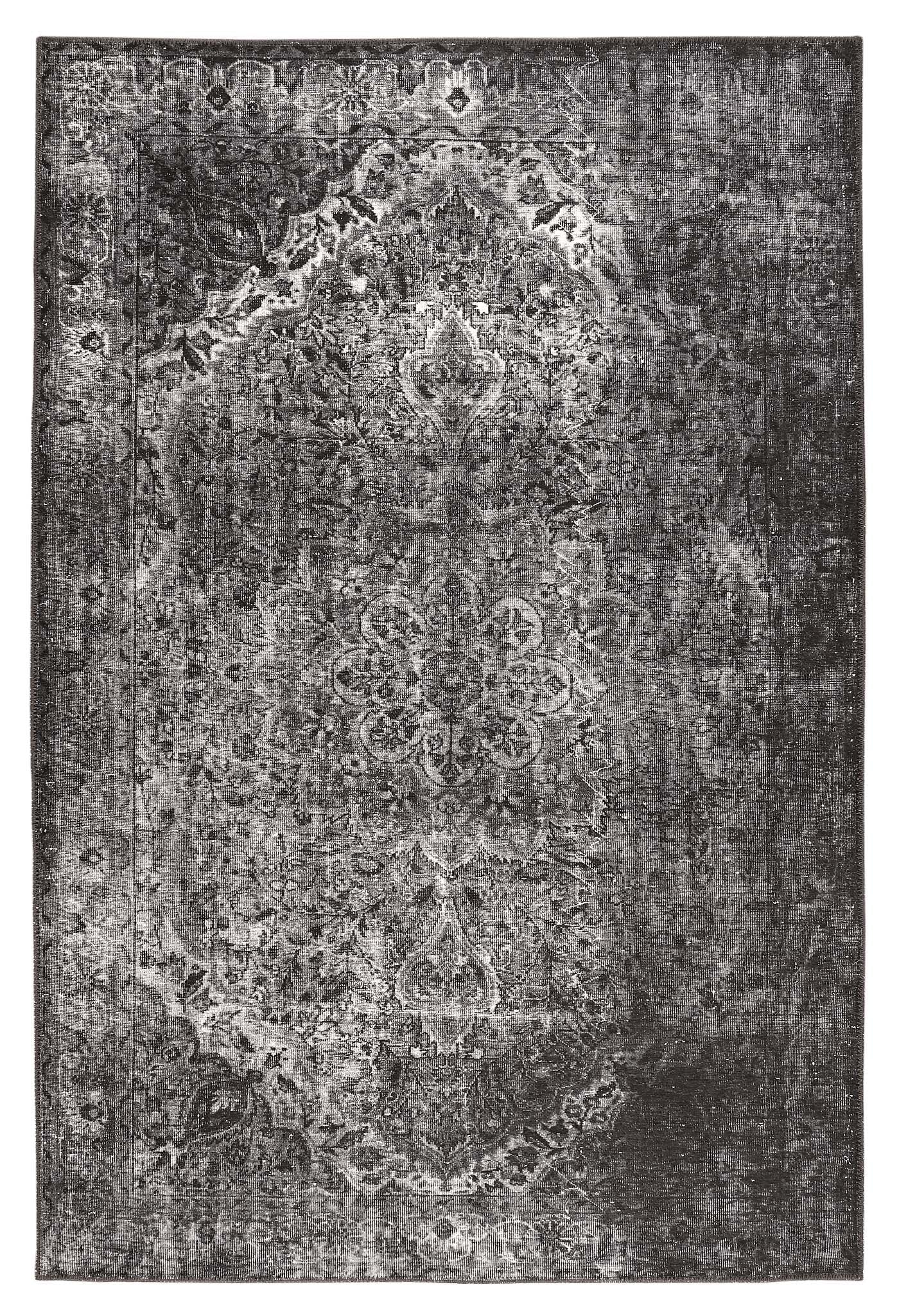 Fame 24 Dark Grey Rectangle Rug