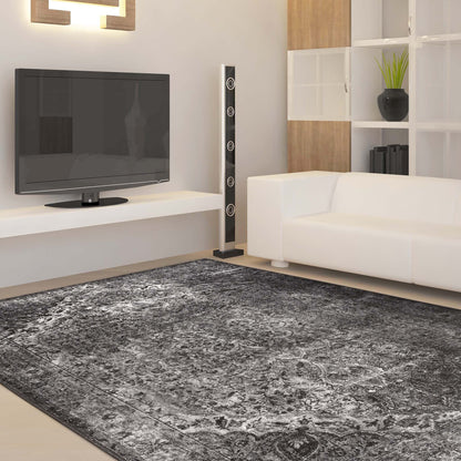 Fame 24 Dark Grey Rectangle Rug