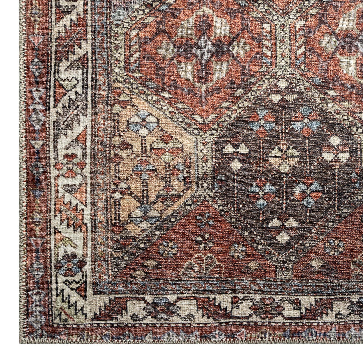 Fame 685 Multi Rectangle Rug