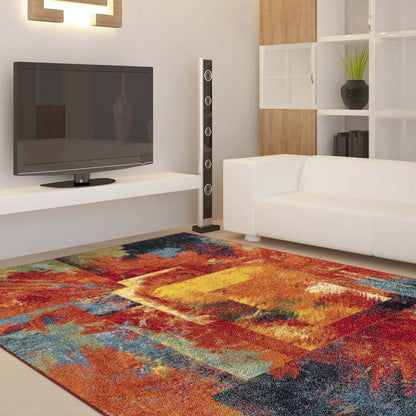 Galaxy 246 Multi Rectangle Rug