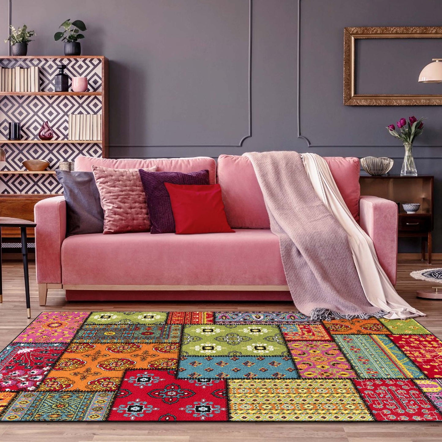 Galaxy 64 Multi Rectangle Rug