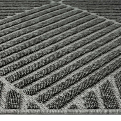 Havana 350 Grey Rectangle Rug