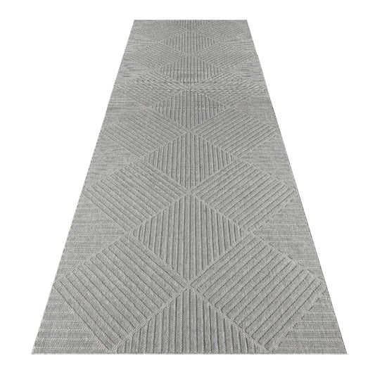 Havana 350 Light Grey Hallway Runner