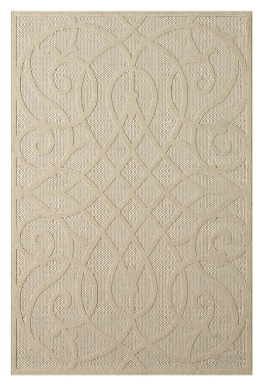 Havana 351 Cream Rectangle Rug