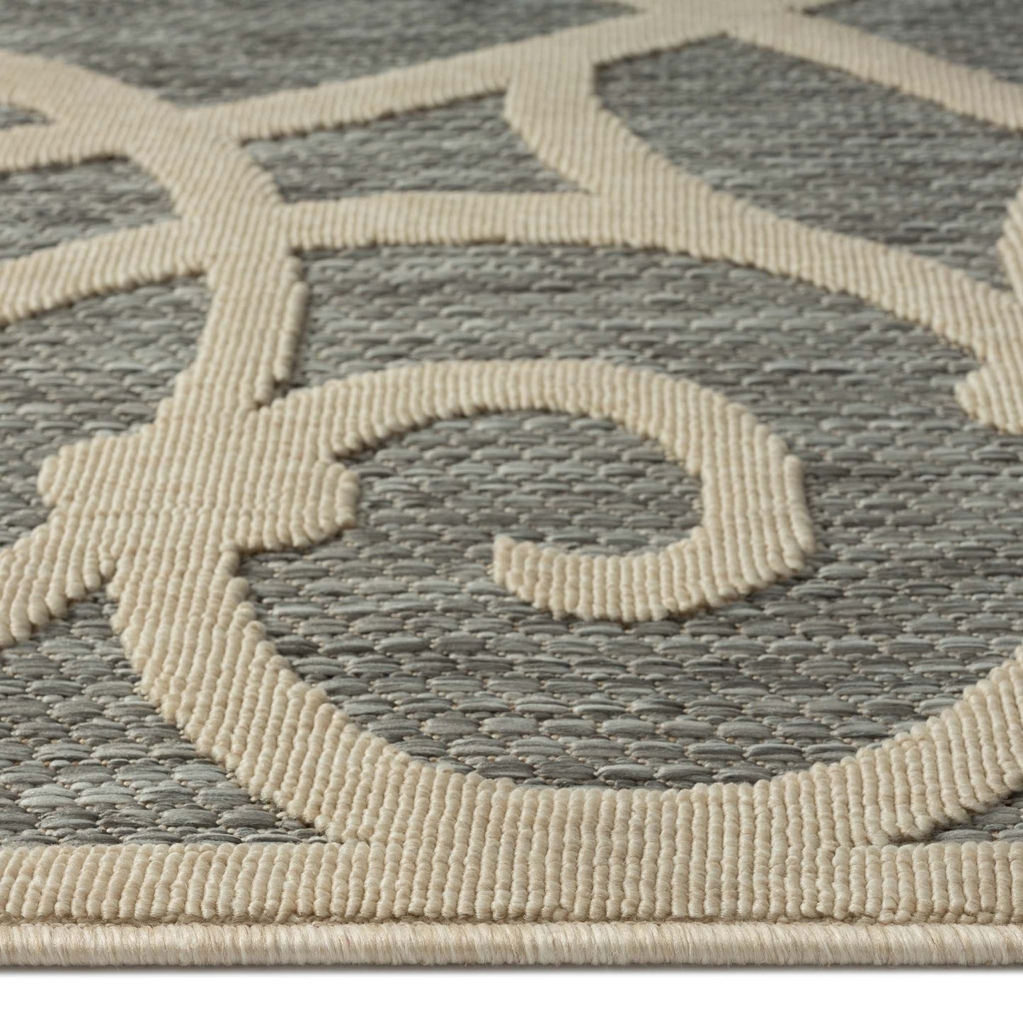 Havana 351 Grey Rectangle Rug